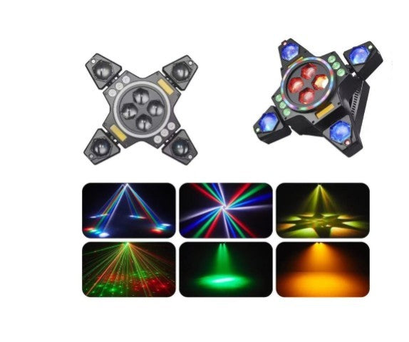 Small Whirlwinds 6-in-1 Stage Light